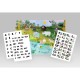 Гра навчальна «ZOO Абетка», з багаторазовими наліпками, у коробці 30,5х21х4 см, ТМ Умняшка