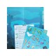 Гра навчальна «Підводний світ», з багаторазовими наліпками, у коробці 30,5х21х4 см, ТМ Умняшка