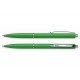 Ручка кулькова, автоматична, синя, корпус зелений, ТМ Schneider