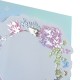 Набір паперових декорів «Floral frame», фольгованих з клейким шаром, 20 шт., TM Yes