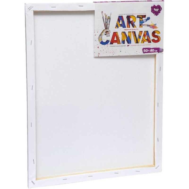 Полотно для малювання «Art Canvas» 30х40 см, ТМ Данко Тойс