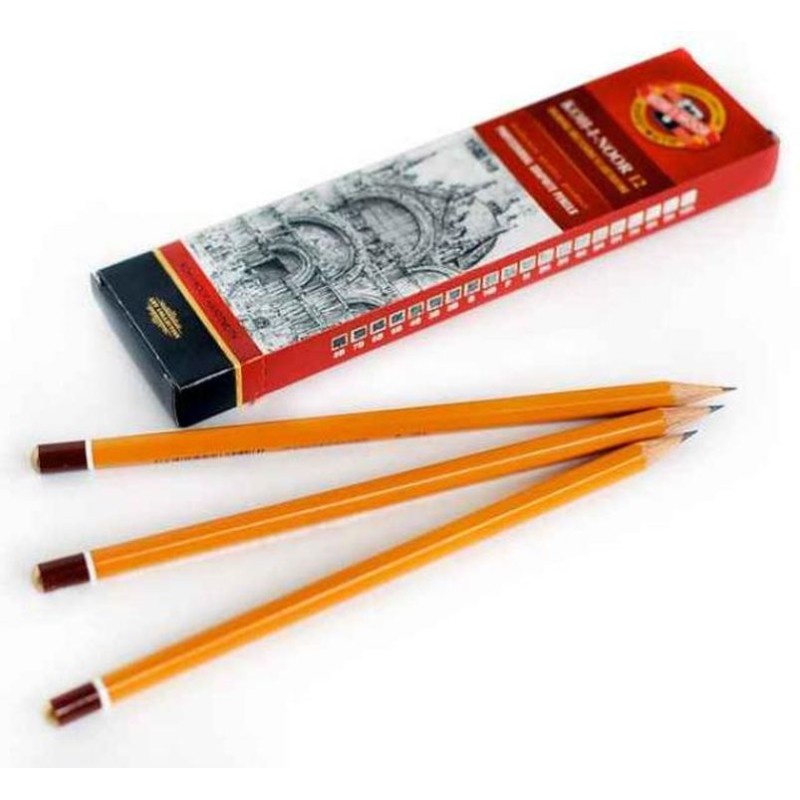 Олівець графітний без гумки 3Н, ТМ Koh-i-Noor