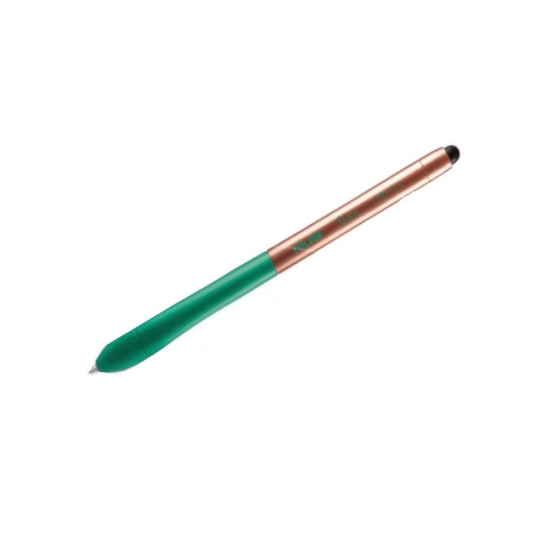 Ручка «Stylus Copper», кулькова, зі стилусом, 1мм, синя, ТМ MILAN