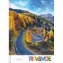 Блокнот «TRAVEL» А5 на 64 аркуші у клітинку з твердою палітуркою та ламінованою обкладинкою, в асортименті, ТМ Рюкзачок