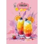 Блокнот «BRILLIANT RELAX» А6 на 32 аркуші у клітинку на скобі з м'якою обкладинкою, в асортименті, ТМ Рюкзачок