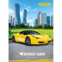 Блокнот «CARS» А6 на 32 аркуші у клітинку на скобі з м'якою обкладинкою, в асортименті, ТМ Рюкзачок