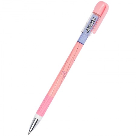 Ручка «Cat», пиши - стирай, гелева, синя , TM KITE