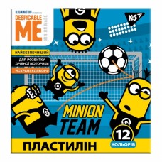 Пластилін «Minions»,12 кольорів, 240 гр., Україна, ТМ YES