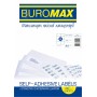 Етикетки з клейким шаром 105х74,6 мм 8 шт, 100 аркушів, ТМ Buromax