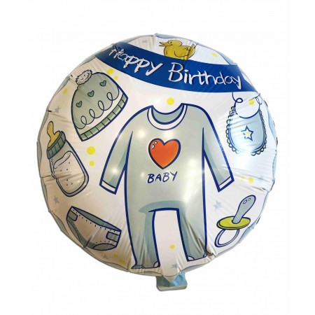Кульки фольговані «It's a boy», таблетка, 46 см