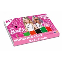 Пластилин «Barbie», 8 цветов, 160 г, ТМ YES