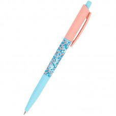Ручка «Spring» кулькова автоматична синя, TM Axent