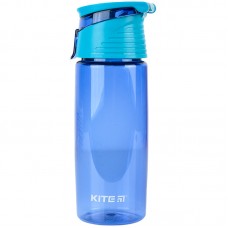 Пляшечка для води, 550 мл, блакитно-бірюзова, TM Kite