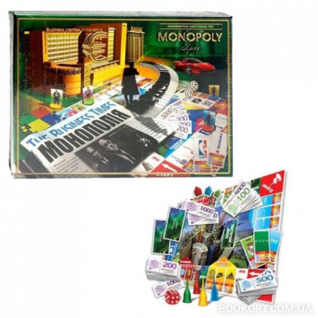 Гра настільна «Monopolist», у коробці 39х29х5 см, ТМ Данко Тойс