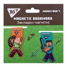 Закладки-магніт «Minecraft», 2 шт. в упаковці, ТМ YES
