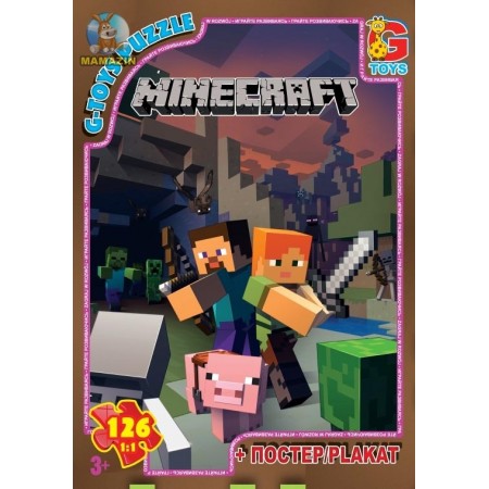 Пазли «Minecraft», 117 елементів, ТМ G-Toys