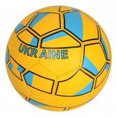М'яч футбольний, розмір 5, ПУ1, 4 мм, ручна робота, 32 панелі, 400-420 г, у пакеті