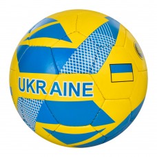 М'яч футбольний, розмір 5, ПУ1, 4 мм, 4 шари, ручна робота, 32 панелі, 400-420 г, в пакеті