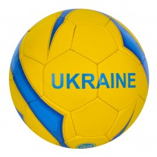 М'яч футбольний, розмір 5, ПУ1, 4 мм, 4 шари, ручна робота, 32 панелі, 420-440 г, у пакеті