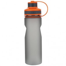Пляшечка для води, 700 мл, сіро-помаранчева, TM Kite