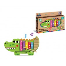 Дерев'яна іграшка Kids hits «Крокодил», 32,7х22,6х3,4 см
