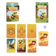 Гра карткова «Бджолина справа» розважальна, у коробці 10х15х2 см, ТМ Strateg