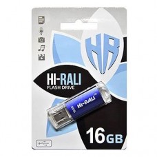 флеш-драйв «Hi-Rali» Rocket,16GB, синій
