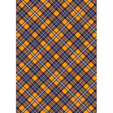 Канцелярська книга «Шотландка», 192 аркуші, клітинка, тв. палітурка, ламінована обкладинка