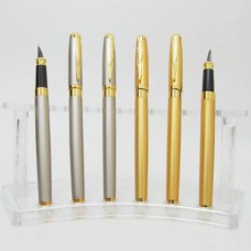 Ручка-перо «Baixin» металева в асортименті