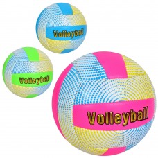 М'яч волейбольний офіційного розміру з ПВХ вагою 260-280 г, в асортименті, у пакеті