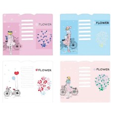 Подставка для книг «Flower» металлическая 15,2х15,2см, в ассортименте