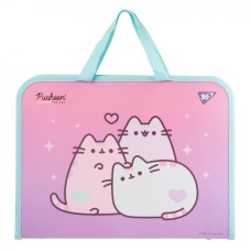 Папка-портфель «Pusheen» на молнии А4 с тканевыми ручками, ТМ YES