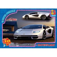 Пазлы «Dream Garage» на 117 элементов, ТМ G-Toys