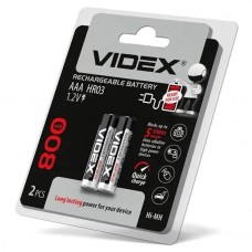 Акумулятор «VIDEX» R03, 2bl, 800 mAh Ni-MH