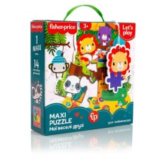 Пазлы «Fisher-Price. Мои веселые друзья», в коробке 21,5х6х22, ТМ Vlady Toys