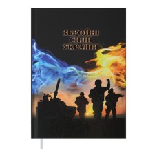 Щоденник недатований «HEROES» A5 на 288 аркушів з ламінованою обкладинкою, чорний, ТМ Buromax