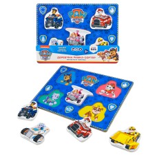 Пазли «Paw Patrol» з 6 вкладишів, під слюдою 30х22х1,5 см, KidsHits