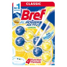 Туалетний блок «BREF Сила актив. Лимон», дуопак 2х50 г