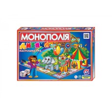 Игра настольная «Детская монополия» экономична, в коробке 38х25,5х4 см, ТМ Технок