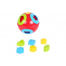 Куля «Розумний малюк. Куля 1», геометричні фігури 6 шт., сітка 15х15х15 см, ТМ Технок