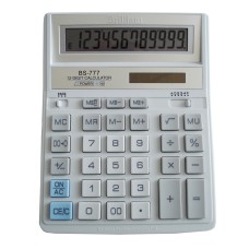 Калькулятор «Brilliant» 16х20 см, BS-777WH