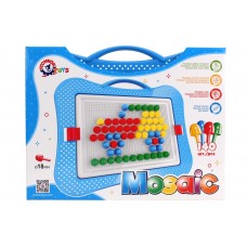 Мозаїка для малюків 6, 140 елементів, 4 кольори, в коробці 43х38х30 см, ТМ Технок