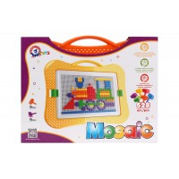 Мозаїка для малюків 8, 6 кольорів, 528 елементів, 37,5х29х5 см, ТМ Технок