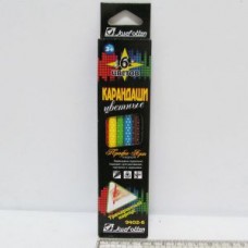 Олівці «Профі-Арт», 6 кольорів, у картонній упаковці, TМ J.Otten