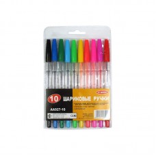 Набір кулькових ручок, 10 кольорів, ТМ Biefa