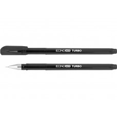 Ручка «Turbo», гелева, чорна, 0,5 мм, ТМ Economix