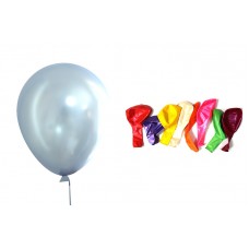 Кульки повітряні, 30 см, різнокольорові, перламутрові, 100 шт. в упаковці