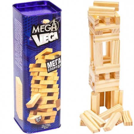 Гра настільна «MEGA VEGA», розвиваюча, у коробці 27х9х9 см, ТМ Данко Тойс