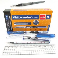 Ручка «Writo-meter», масляна, синя, 10 км, 0,5 мм, ТМ Cello