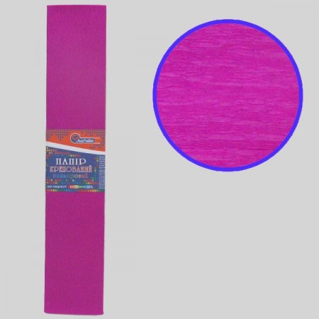 Гофро-папір 110 %, 50 х 200 см, 20 гр/м2, темно-рожевий, TM J.Otten